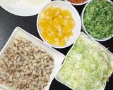 A picture of step 1 of Kidney bean Salad.