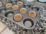 Magdalenas fit con canela y limón