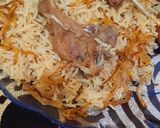 A picture of step 7 of Chops pulao.