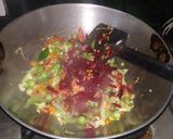 A picture of step 3 of Red Poha Upma.