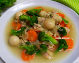 Foto langkah ke 5 dari resep Ca Brotel Ayam [Brokoli Wortel Telur Ayam].