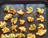A picture of step 3 of Grilled Cauliflower Steak.