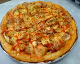 Foto langkah ke 7 dari resep Pizza untuk pemula.