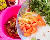 A picture of step 2 of Detox Salad Bowl 🥒🥝🍯😋🥝🥝😋.