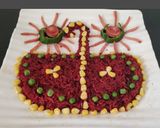 A picture of step 8 of Beetroot Pulao.