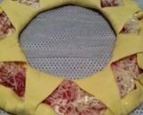 Une image de l'étape 1 de Couronne feuilletée lardon, jambon & emmental.