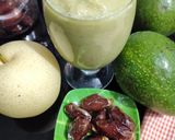 Foto langkah ke 1 dari resep Jus Alpukat, Pear, Kurma.