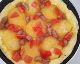 Telur dadar kentang langkah memasak 4 foto
