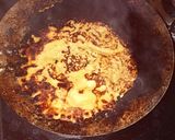 A picture of step 3 of Besan chilla.