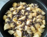 Une image de l'étape 1 de Crumble poire chocolat.