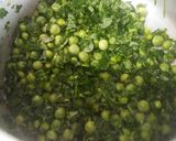 A picture of step 2 of Methi Mater malai.