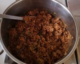 A picture of step 3 of Brown Rice with Lentils and Ancho Chile.