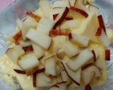 A picture of step 5 of Fruit Custard.
