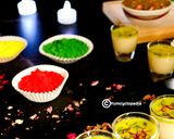 A picture of step 2 of Thandai Shots/with Homemade Thandai Powder.