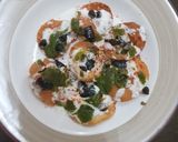 A picture of step 3 of Dahi puri.