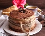 Une image de l'étape 4 de Layer cake tiramisu.