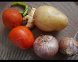 A picture of step 1 of Vegetable pulao.