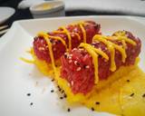 Colourful sticky rice with creamy sauce recipe step 28 photo