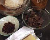 Foto del paso 1 de la receta: Brownie con arándanos y almendras