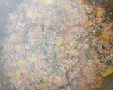 A picture of step 8 of Pilau wa viazi.