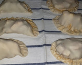 Foto del paso 5 de la receta: Empanadas camarón queso y ostión queso