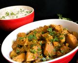 A picture of step 10 of Shahi Kathal Korma.