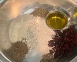 A picture of step 1 of Cranberry Bhakri With Masala Chai (Monsoon Special).