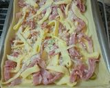 Foto del paso 4 de la receta: Torta de Jamón, Lomito Ahumado y Mozzarella