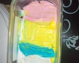 Coffee rainbow ice cream recipe step 3 photo