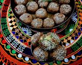 A picture of step 4 of Churma Laddoo.
