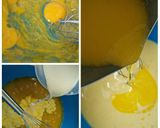 Foto langkah ke 3 dari resep Puding Roti Panggang.