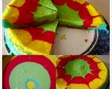 Foto langkah ke 9 dari resep Rainbow steam cake.