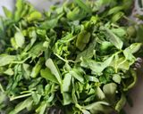 A picture of step 2 of Moong Beans Sprout Methi Curry With Basmati Rice.