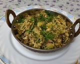 A picture of step 6 of Khandesh special Green chilli thecha (mirchicha thecha/kharda).