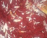 A picture of step 6 of Beetroot coconut burfi.