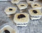 Foto langkah ke 4 dari resep Oreo Cheesecake.