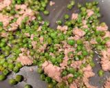 A picture of step 4 of 97👩🏻🍳Pasta with Peas, Tuna, and Cinnamon.