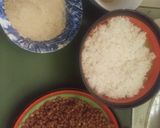 A picture of step 4 of Cardamon infused boiled wheat... #coastaldish.