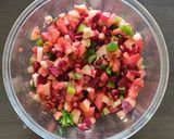 ફુ્ટ અને વેજીટેબલ સલાડ (Fruit Vegetable Salad Recipe In Gujarati) રેસીપી સ્ટેપ2ફોટો