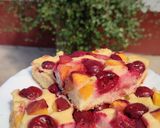 Ricottás-grízes süti gyümölccsel recept fázis 5 fotója