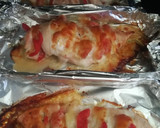 Foto del paso 5 de la receta: Pechugas de pollo rellenas con salsa de zanahorias