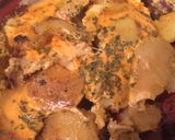 Une image de l'étape 8 de Tadjine de pommes de terre.