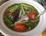 Hình bước làm 5 của món Canh cá dìa thả chua