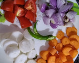 கேரட் முள்ளங்கி சாம்பார்🥕 ரெசிபி ஸ்டேப் 1 புகைப்படம்