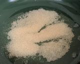 A picture of step 1 of Desi Ghee Besan Ladoos.