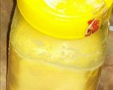 A picture of step 8 of Homemade Ghee/ clarified butter.