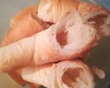 Túróval töltött, rántott kifli recept fázis 1 fotója