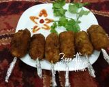 A picture of step 9 of Potato Drumsticks.