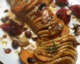 Une image de l'étape 15 de Courge 🐝butternut 🪵facon hasselback 🍂🍁.