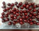 A picture of step 1 of Cherry Clafoutis.